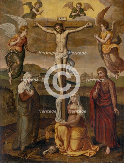 Crucifixion, 1570-1590. Creator: Unknown.