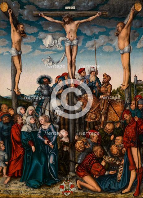 Crucifixion, 1532. Creator: Lucas Cranach the Elder.