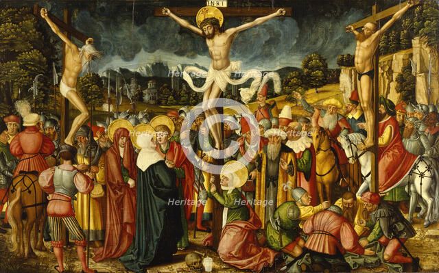 Crucifixion, 1537. Creator: Peter Gertner.