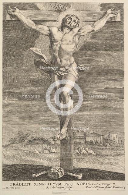 Crucifixion, 1670-90. Creator: Robert van Audenaerde.