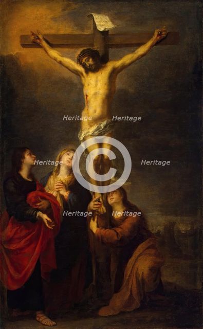Crucifixion, 1675. Creator: Bartolomé Esteban Murillo.
