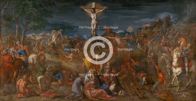 Crucifixion, 1690-1720. Creator: Johann Carl von Reslfeld.
