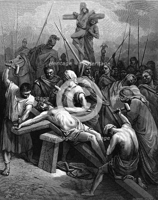 'Crucifixion', 1866. Artist: Gustave Doré