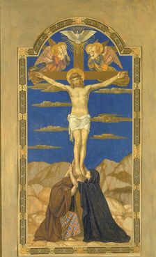 Crucifixion, 1915-1925. Creator: H. Siddons Mowbray