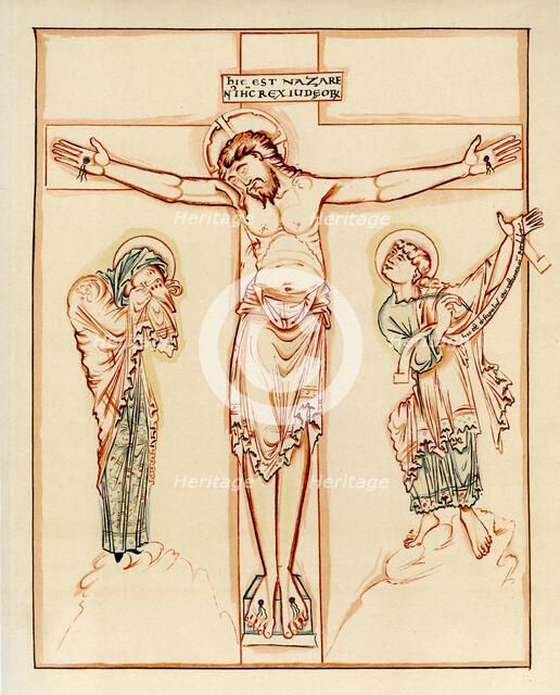 Crucifixion, 980-1000 AD. Artist: Unknown