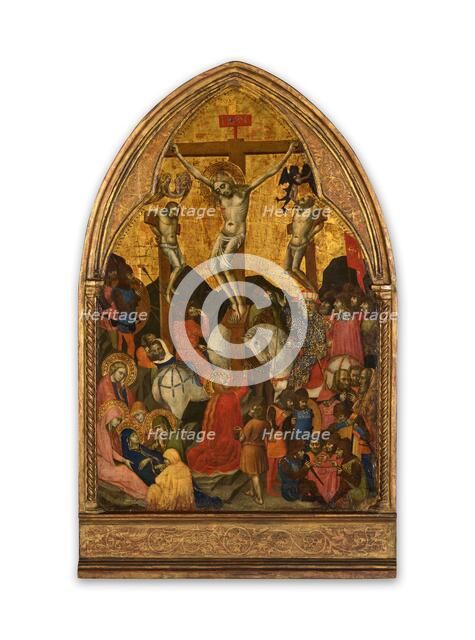Crucifixion, about 1375. Creator: Barnaba da Modena.