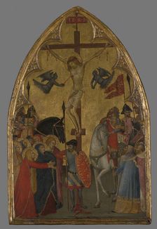 Crucifixion, between 1321-1323. Creator: Master Of The Pieta