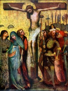 Crucifixion before 1400 (1955). Artist: Workshop of the Master of the Trebon Altarpiece