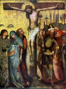 Crucifixion before 1400 (1955). Artist: Workshop of the Master of the Trebon Altarpiece
