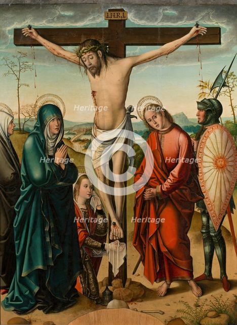 Crucifixion, first half of the 19th century. Creator: Master of Astorga.
