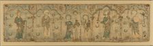 Crucifixion flanked by Saints, British, ca. 1270 (probably before 1272). Creator: Unknown