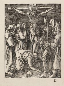 Crucifixion, from the series "The Small Passion", ca 1509-1511. Creator: Dürer, Albrecht (1471-1528)