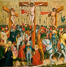 Crucifixion of Christ, 1449. Creator: Conrad Laib