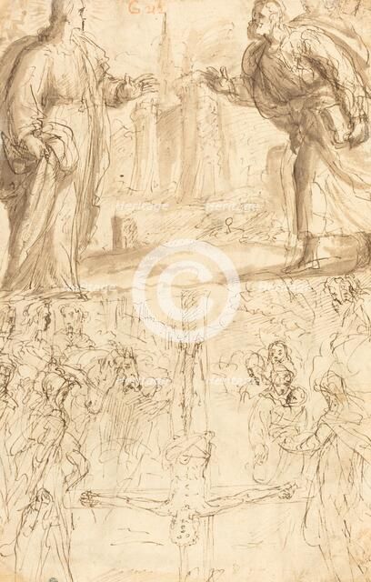 Crucifixion of Saint Peter. Creator: Giulio Cesare Procaccini.