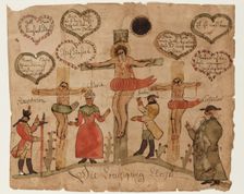 Crucifixion, late 18th century. Creator: Unknown