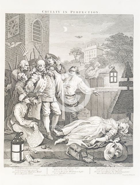 'Cruelty in Perfection', 1751. Creator: Unknown.