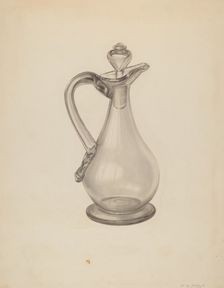 Cruet, 1938. Creator: Marie Mitchell
