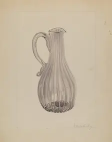 Cruet, c. 1936. Creator: Gertrude Lemberg