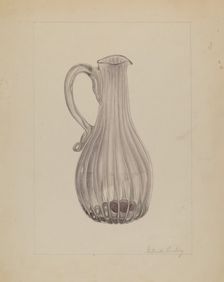 Cruet, c. 1936. Creator: Gertrude Lemberg