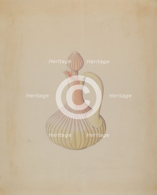 Cruet, c. 1936. Creator: Dorothy Posten.