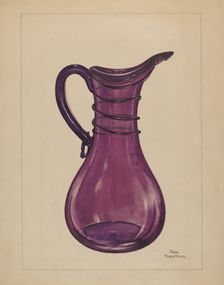 Cruet, c. 1936. Creator: John Tarantino