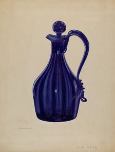 Cruet, c. 1936. Creator: John Dana