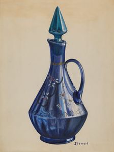 Cruet, c. 1937. Creator: Robert Stewart