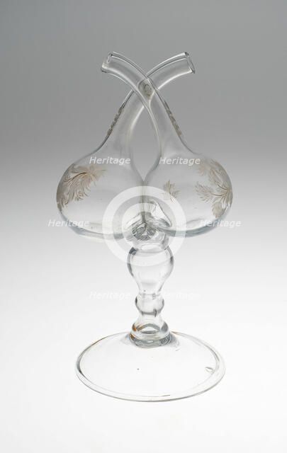 Cruet for Oil and Vinegar (Guédoulfe), France, Mid 18th century. Creator: Unknown.