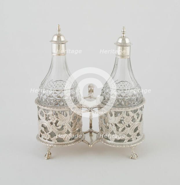 Cruet Set, Dublin, c. 1760. Creator: Thomas Williamson.