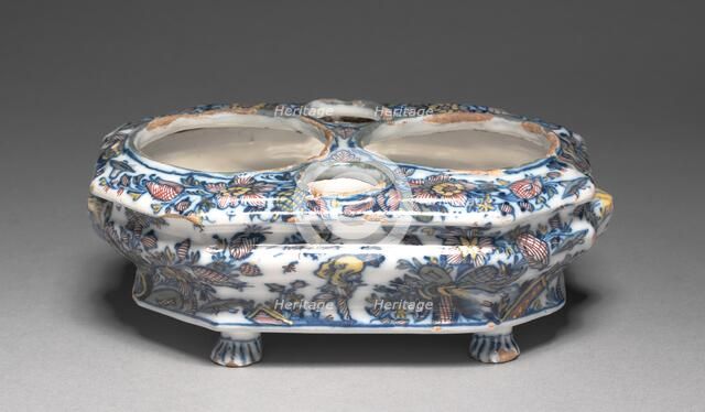 Cruet Stand, c. 1740. Creator: Héraud- LeRoy Factory (French).