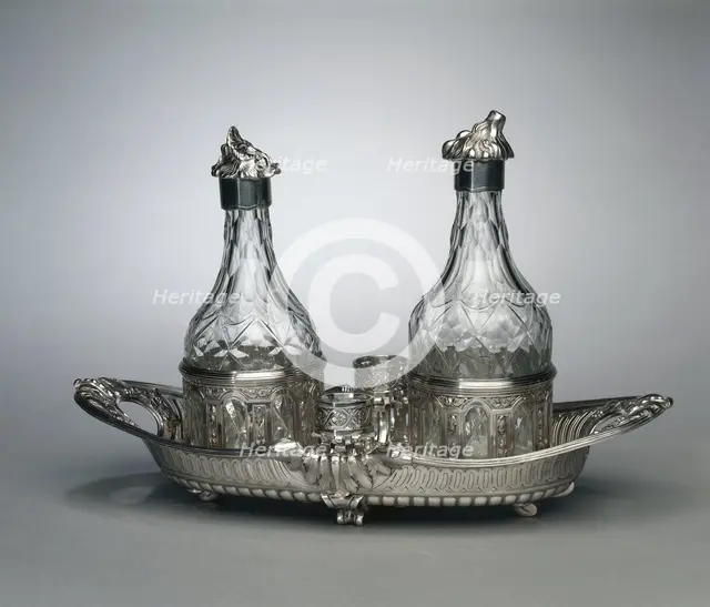 Cruet Stand (Huilier), 1766. Creator: Robert Joseph Auguste (French, 1723-aft 1795).