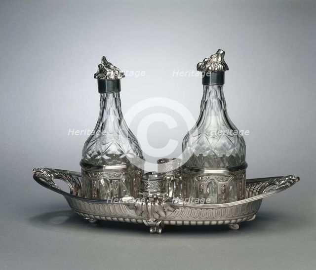 Cruet Stand (Huilier), 1766. Creator: Robert Joseph Auguste (French, 1723-aft 1795).