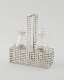 Cruet Stand, Vienna, 1904/05. Creators: Koloman Moser, Alfred Mayer