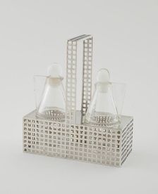 Cruet Stand, Vienna, 1904/05. Creators: Koloman Moser, Alfred Mayer