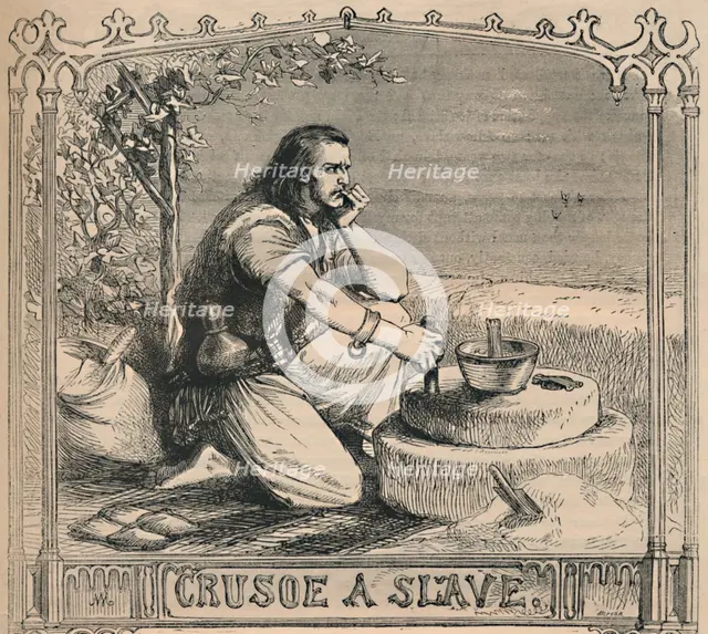 'Crusoe A Slave', c1870. Artist: Unknown.