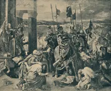 Crusaders Entering Constantinople 1840, (1935). Creator: WF Mansell