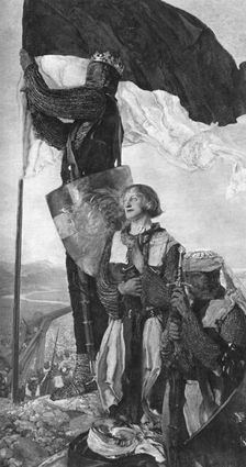 Crusaders Sighting Jerusalem 1901.Artist: Edwin Austin Abbey