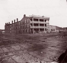 Crutchfield House, Chattanooga, Tennessee, ca. 1864. Creator: George N. Barnard