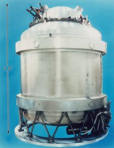 Cryostat for COBE satellite, 1989, USA. Creator: Unknown