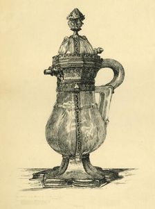 Crystal cruet, 14th century, (1881). Creator: W. M. McGill