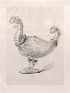 Crystal Ewer, 1864. Creator: Jules-Ferdinand Jacquemart