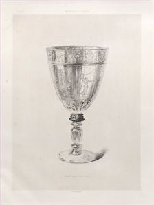 Crystal Glass, 1868. Creator: Jules-Ferdinand Jacquemart