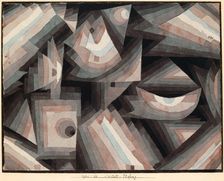 Crystal Gradation, 1921. Creator: Klee, Paul (1879-1940)