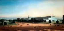 Crystal Palace, Hyde Park, London, built for the Great Exhibition of 1851. Creator: D le Bihan