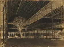 Crystal Palace, Hyde Park, Transept, 1852. Creator: Benjamin Brecknell Turner