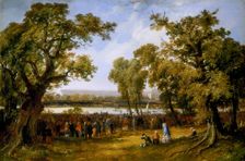 Crystal Palace in Hyde Park 1851. Creator: Thomas Colman Dibdin