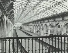 Crystal Palace Station, Crystal Palace Parade, Bromley, London, 1955