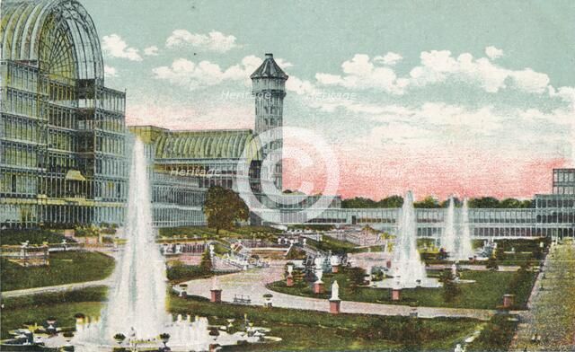 'Crystal Palace, Sydenham', c1910. Artist: Unknown.