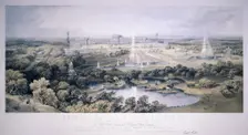 Crystal Palace, Sydenham, London, 1854. Artist: Jonathan Needham
