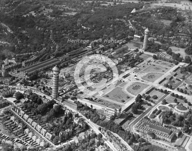 Crystal Palace, Sydenham, London, 1937. Artist: Aeropictorial Ltd.